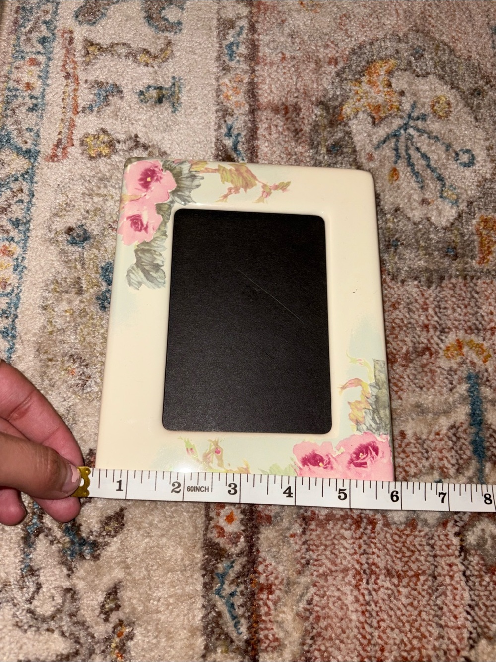 Y2K 2000s Coquette Cottagecore Floral Picture Frame